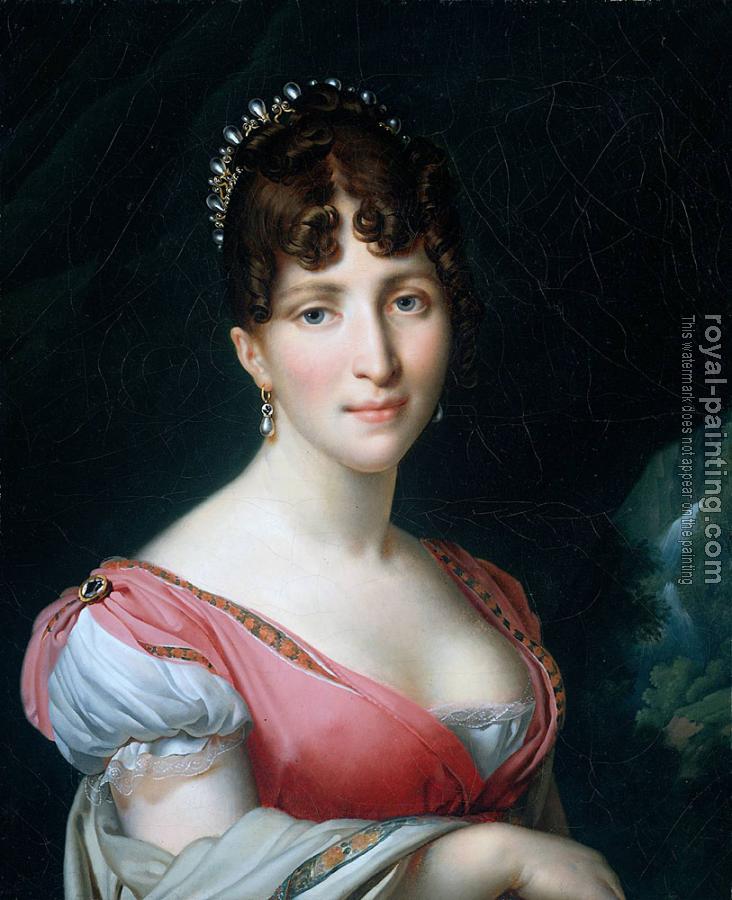 Anne-Louis Girodet De Roussy-Trioson : Hortense de Beauharnais